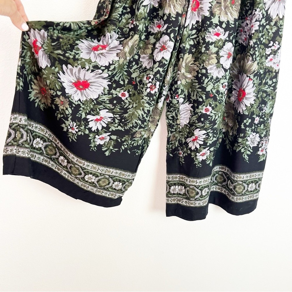 Vintage Floral Palazzo Pants - Picture 6 of 13